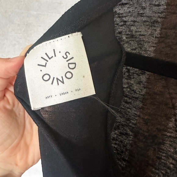 Open-Back T-Shirt Going Out Top - Picture 3 of 4